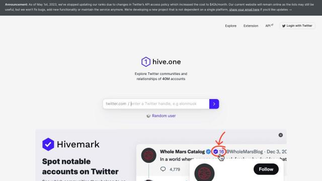 Hive screenshot thumbnail