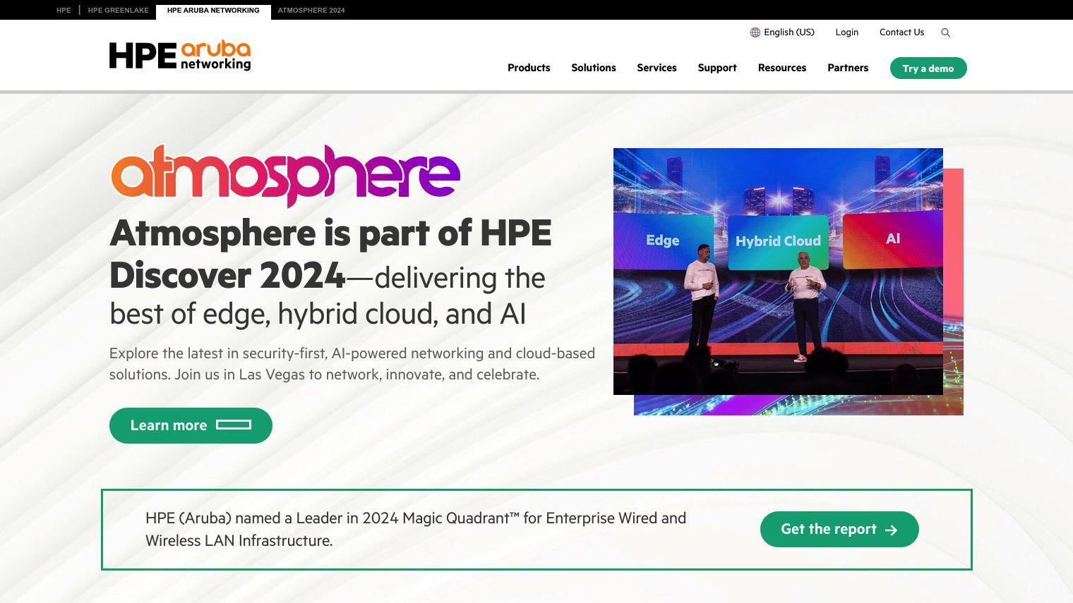 HPE Aruba Networking screenshot thumbnail