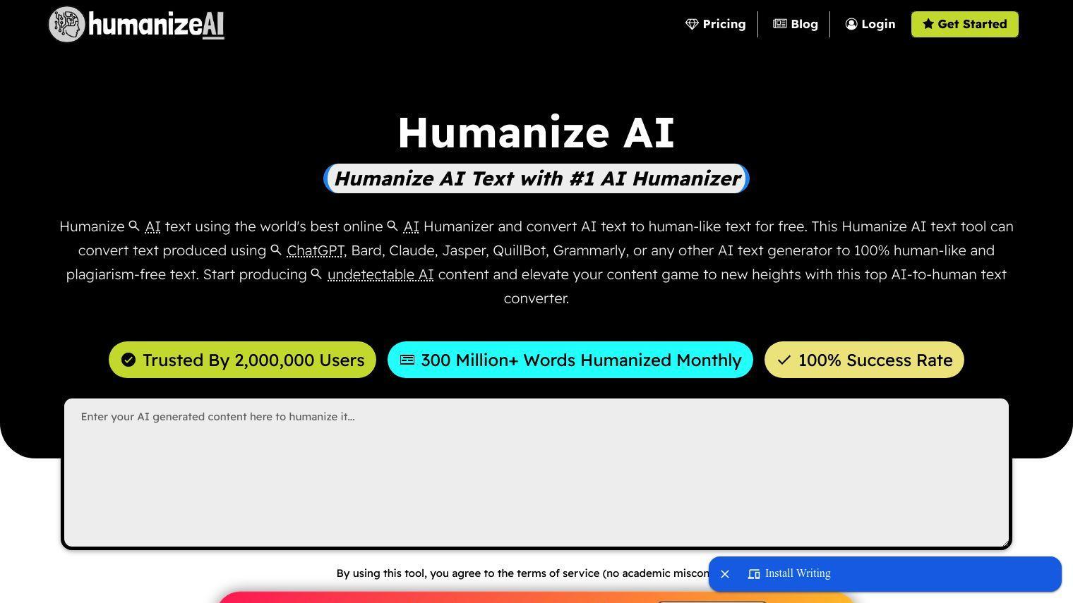 Humanize AI screenshot thumbnail