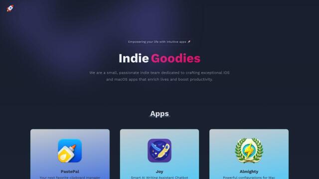 Indie Goodies screenshot thumbnail