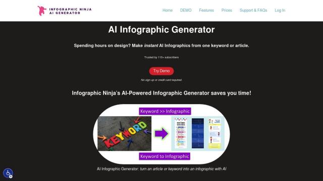 Infographic.Ninja screenshot thumbnail