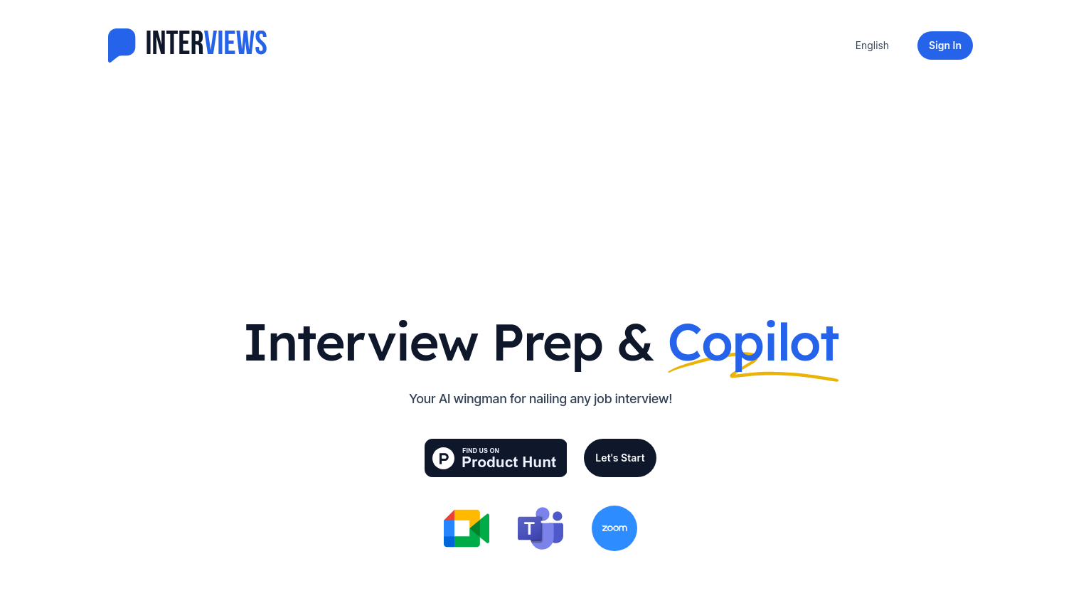 Interview Prep & Copilot screenshot thumbnail