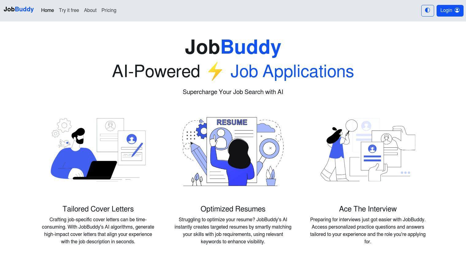 JobBuddy screenshot thumbnail