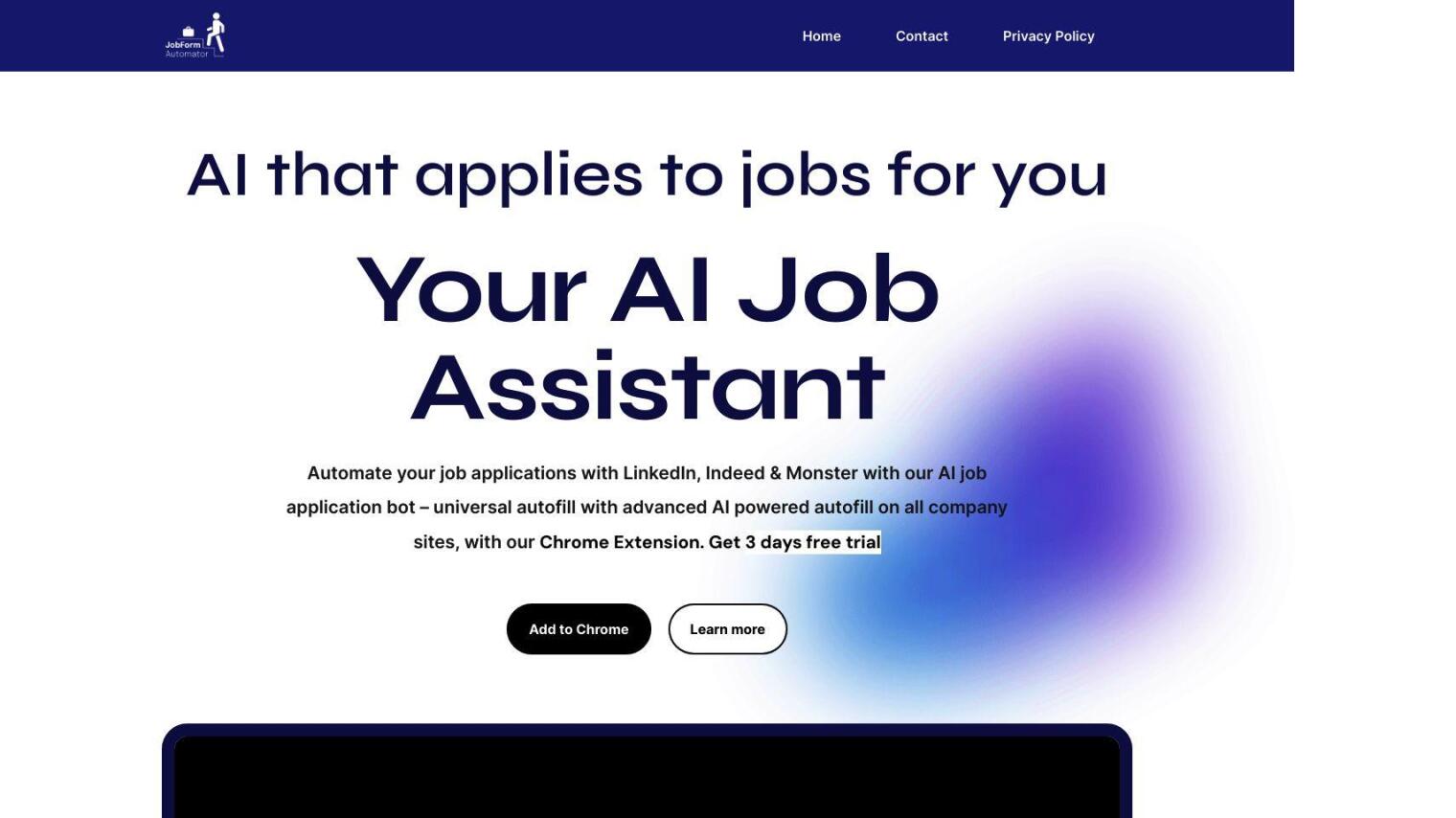 JobForm Automator screenshot thumbnail