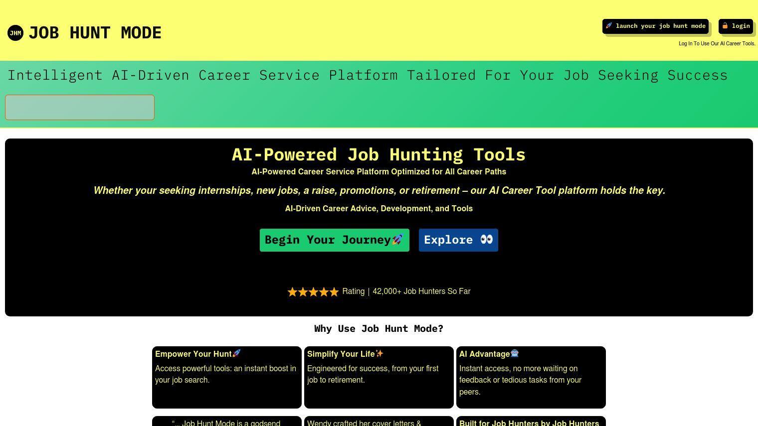 JobHuntMode screenshot thumbnail