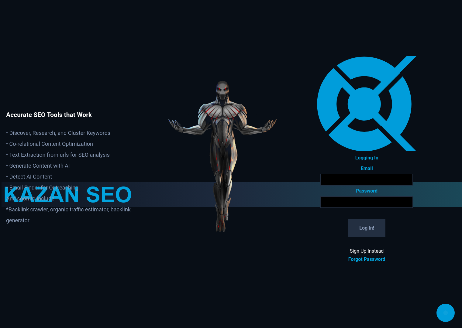 Kazan SEO full screenshot