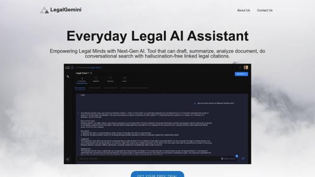 LegalGemini screenshot thumbnail