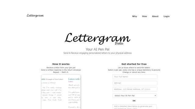 Lettergram screenshot thumbnail