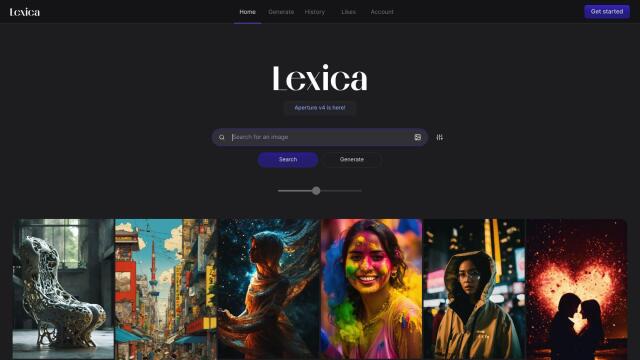 Lexica screenshot thumbnail