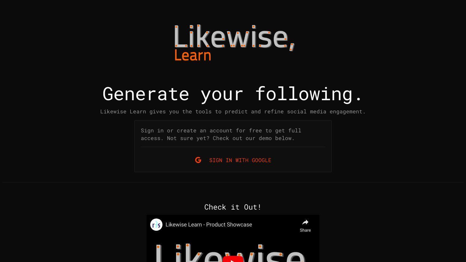 Likewise Learn screenshot thumbnail