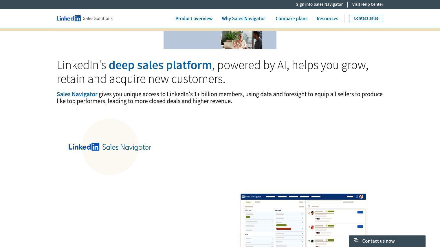 LinkedIn Sales Navigator screenshot thumbnail