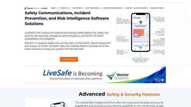 LiveSafe screenshot thumbnail