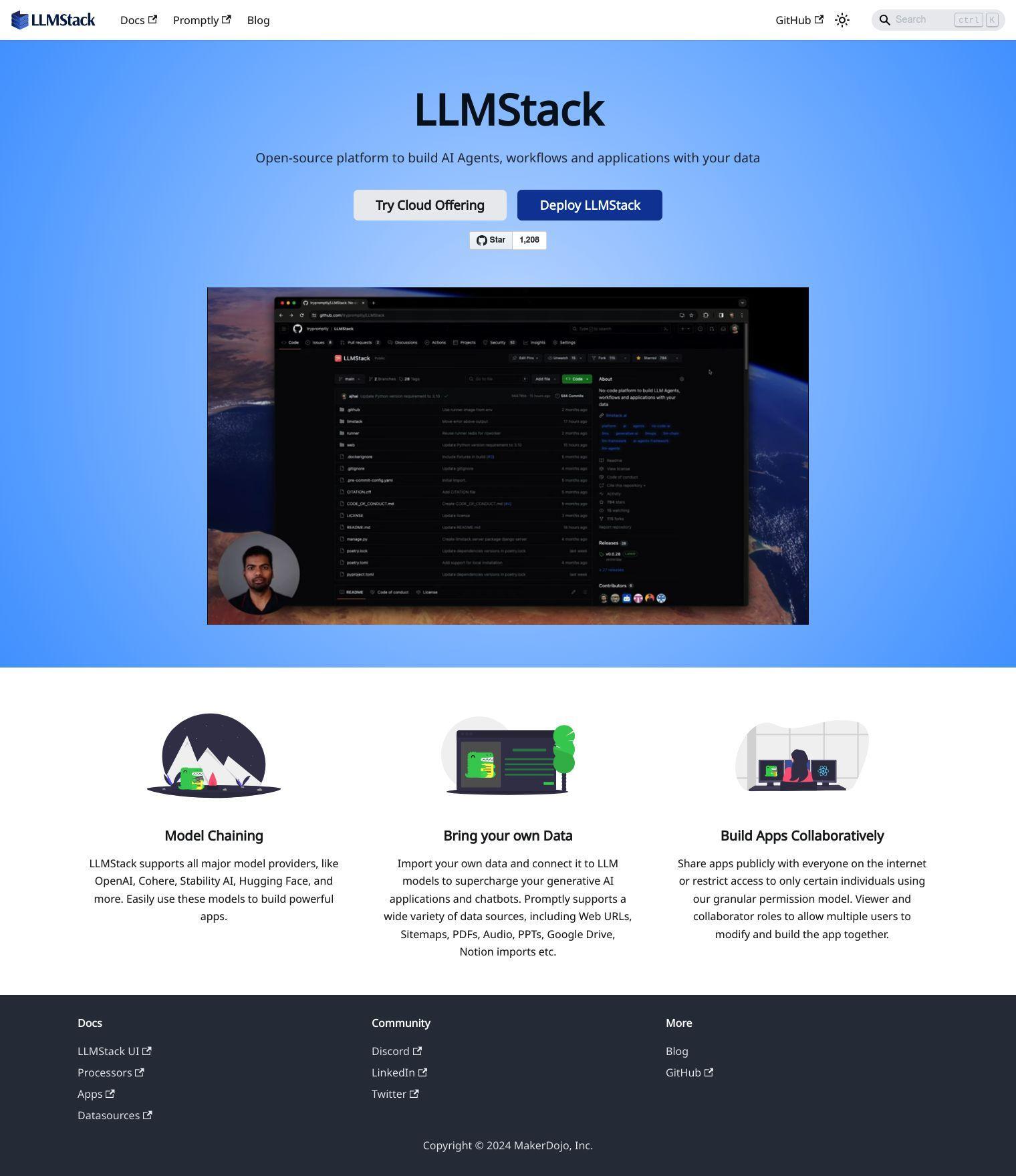 LLMStack full screenshot