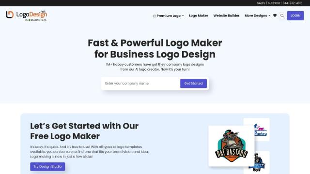 LogoDesign.net screenshot thumbnail