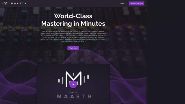 Maastr screenshot thumbnail