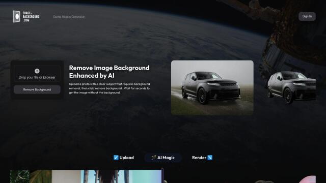 Magic Background Eraser AI screenshot thumbnail