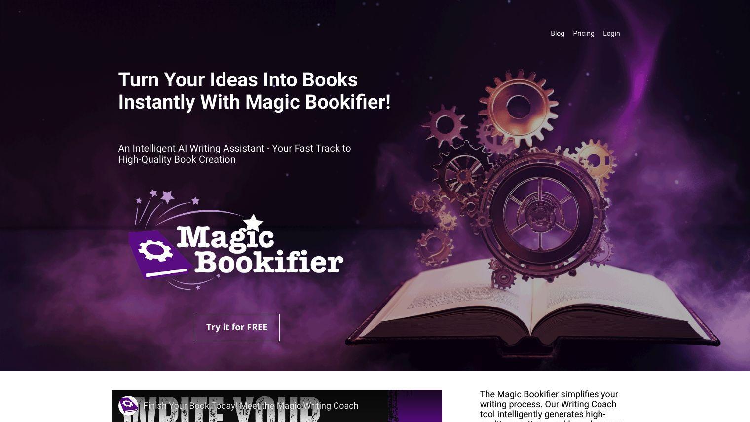 Magic Bookifier screenshot thumbnail