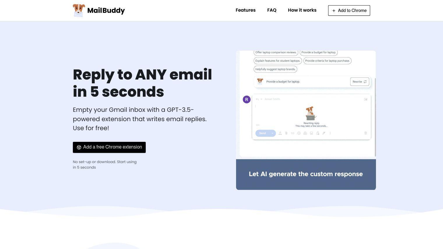 MailBuddy screenshot thumbnail