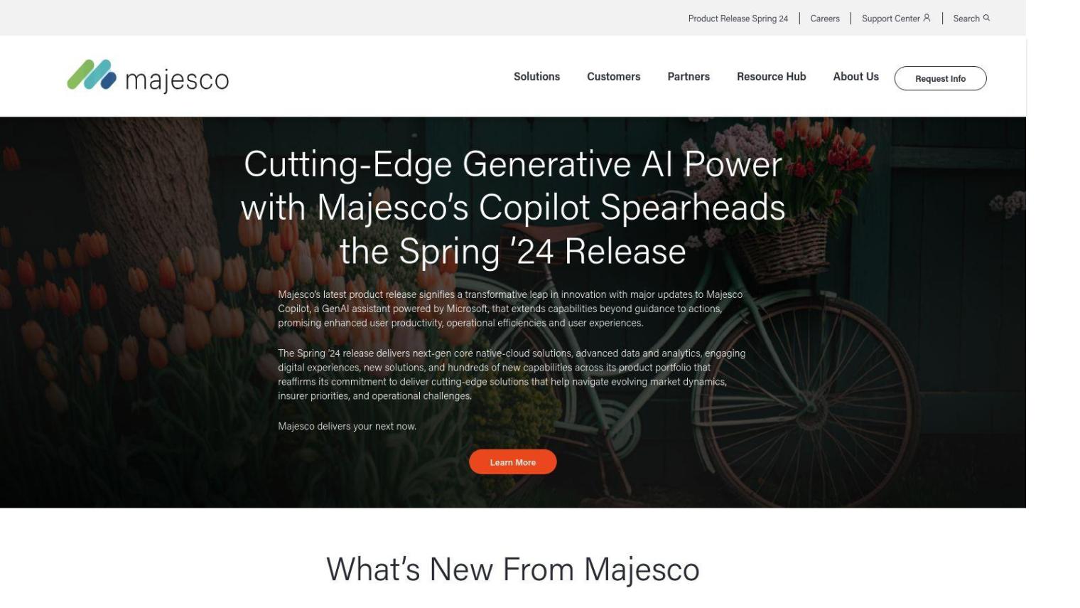 Majesco screenshot thumbnail