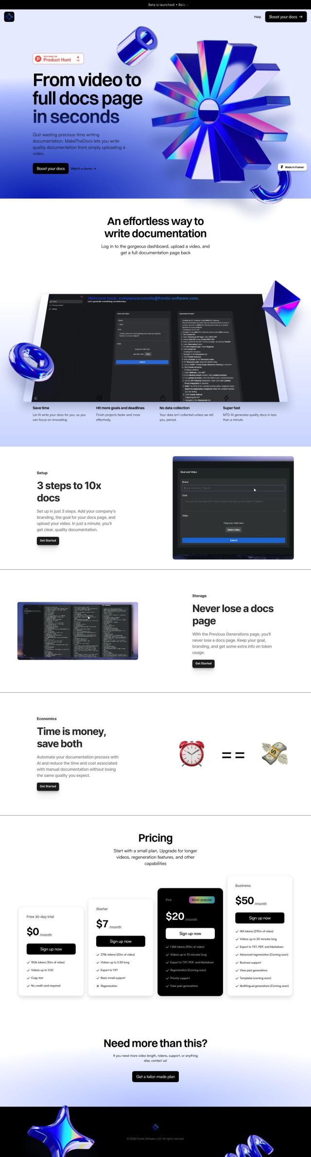 MakeTheDocs full screenshot