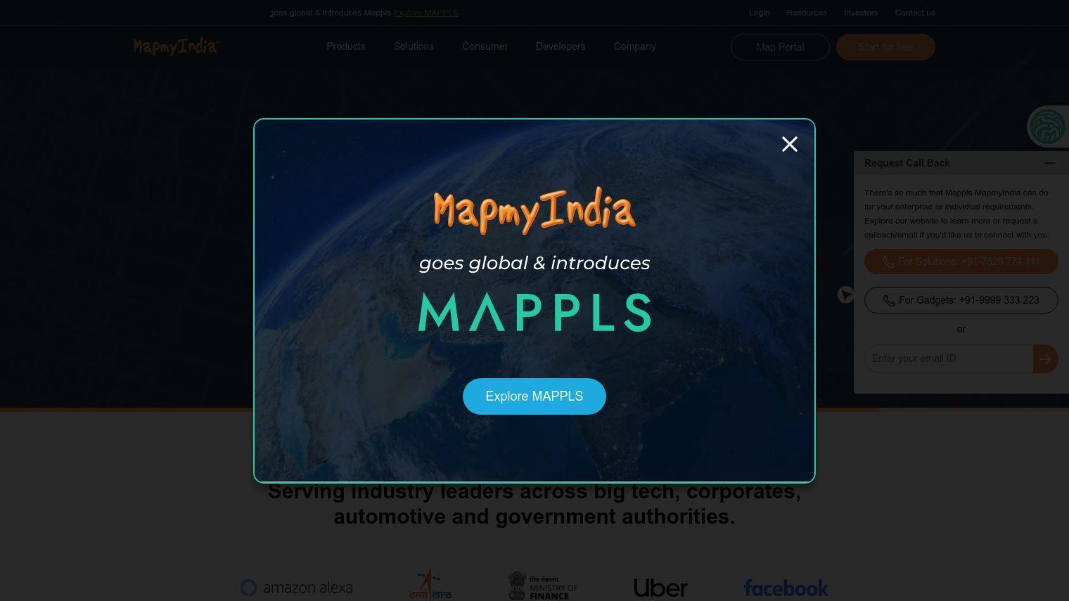 MapmyIndia screenshot thumbnail