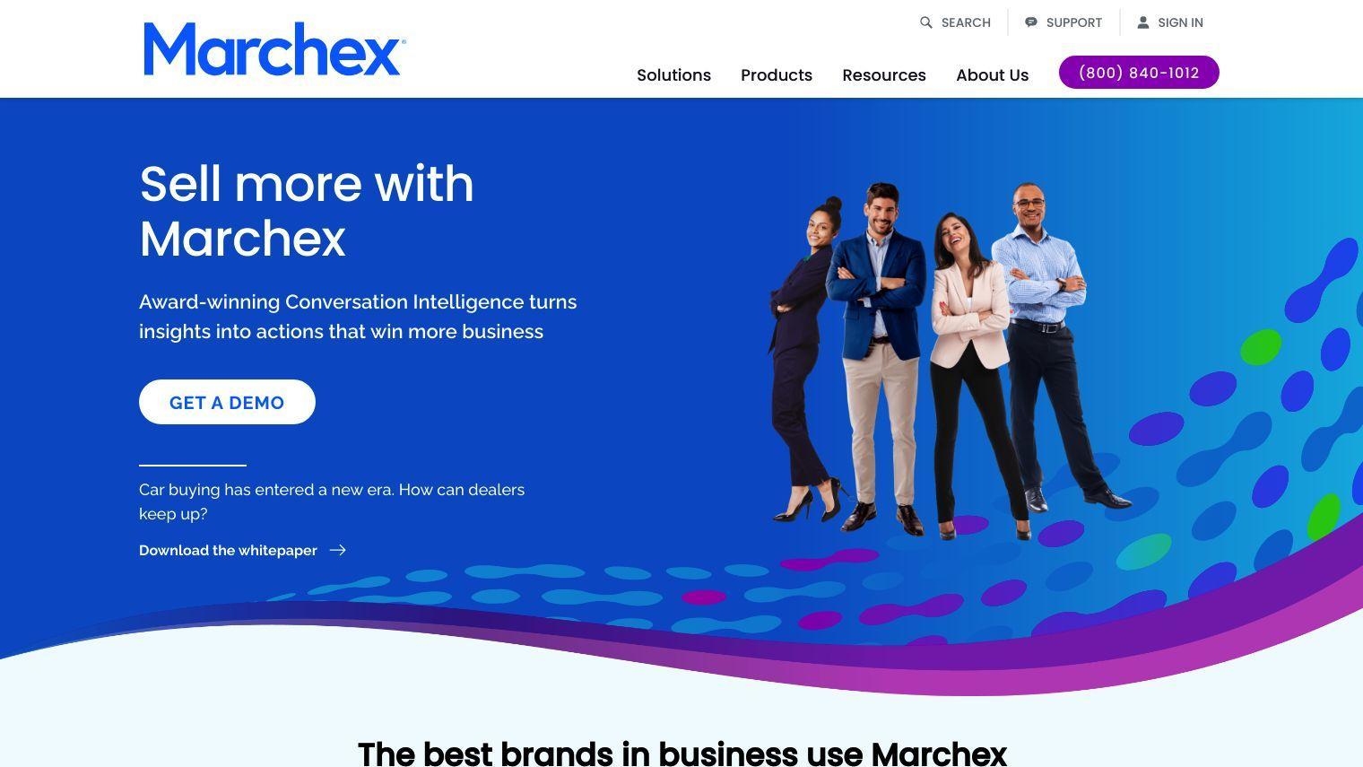 Marchex screenshot thumbnail