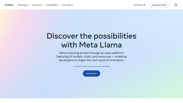 Meta Llama screenshot thumbnail