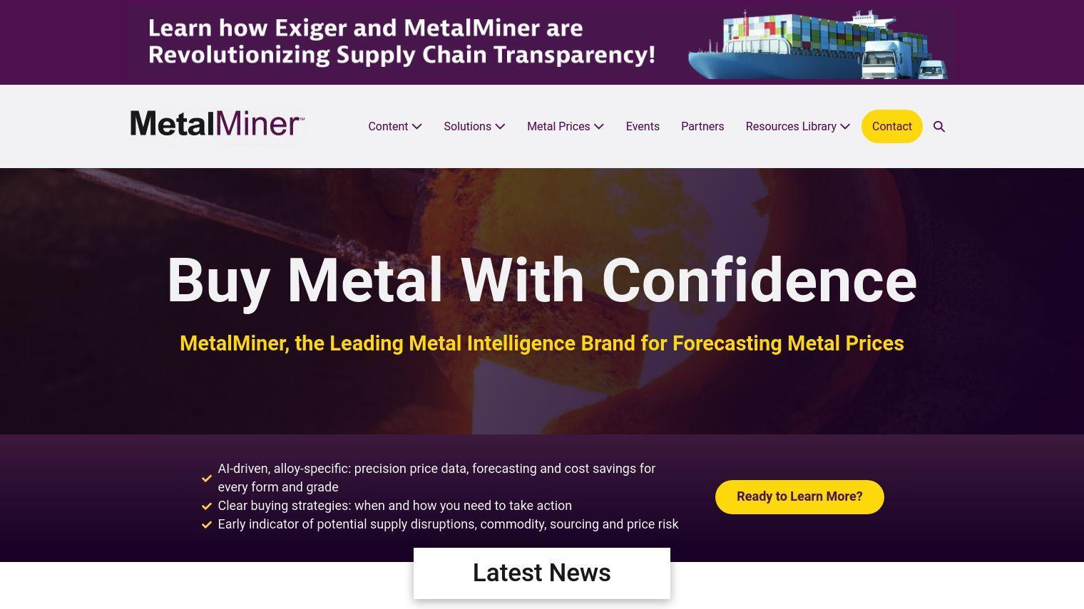 MetalMiner screenshot thumbnail