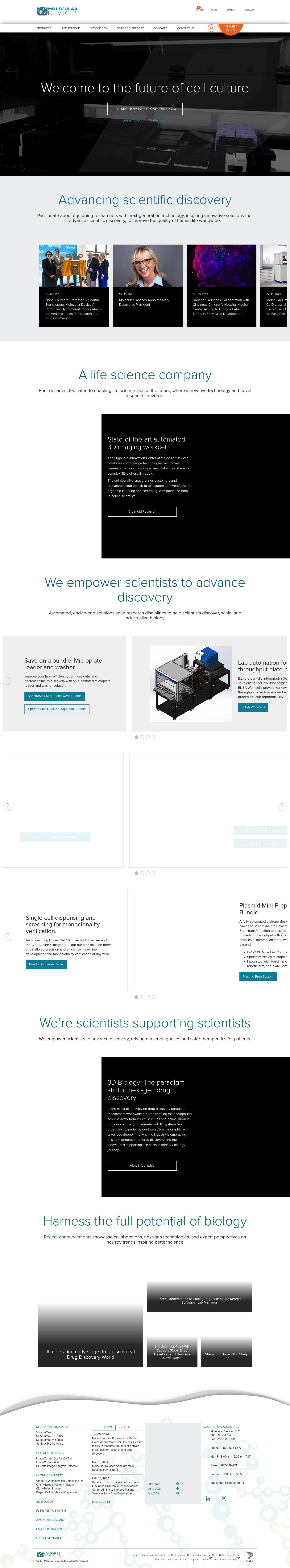 Molecular Devices full screenshot