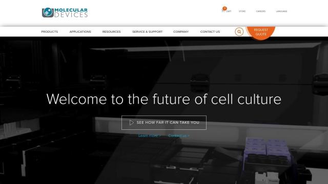 Molecular Devices screenshot thumbnail