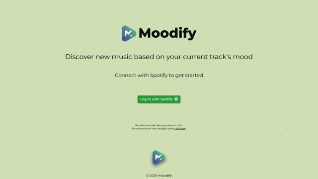 Moodify screenshot thumbnail