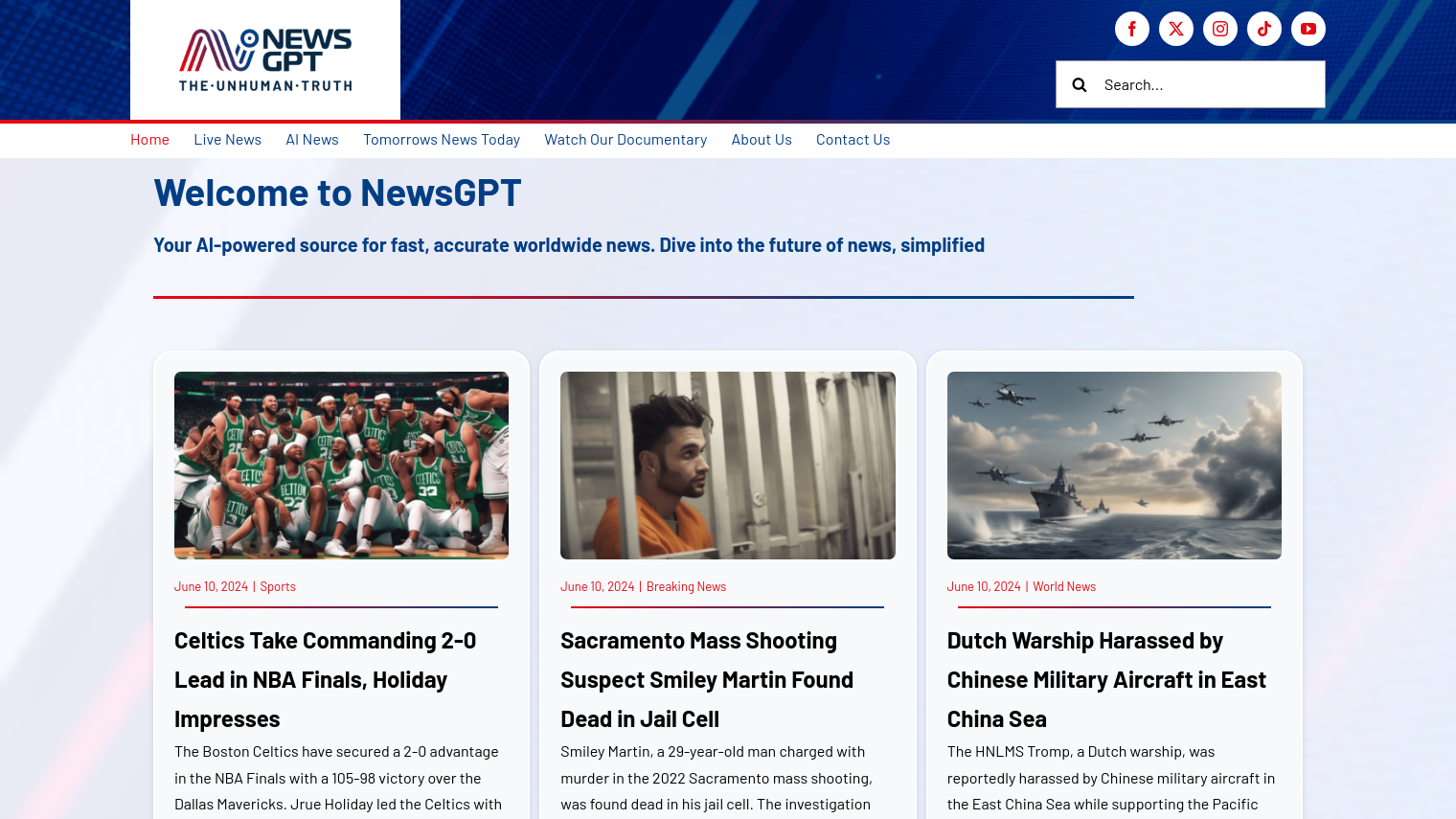 NewsGPT screenshot thumbnail