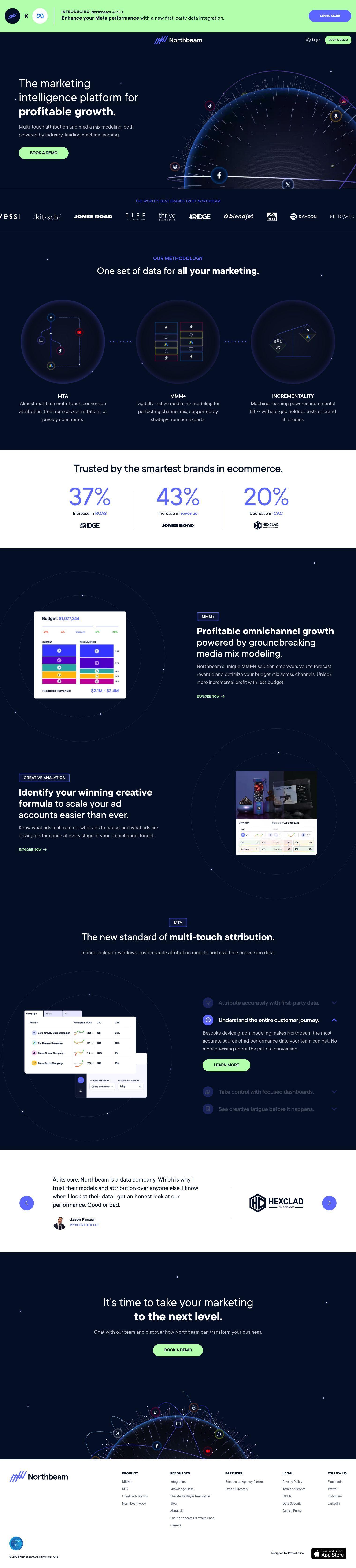 Northbeam full screenshot