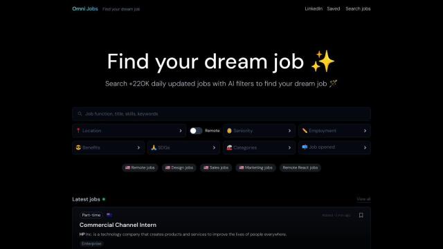 Omni Jobs screenshot thumbnail