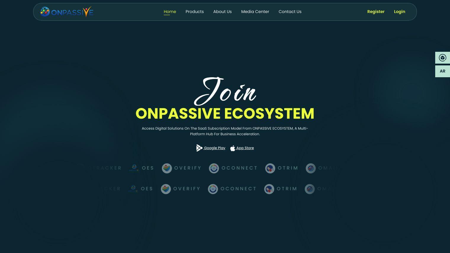 ONPASSIVE full screenshot