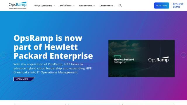 OpsRamp screenshot thumbnail