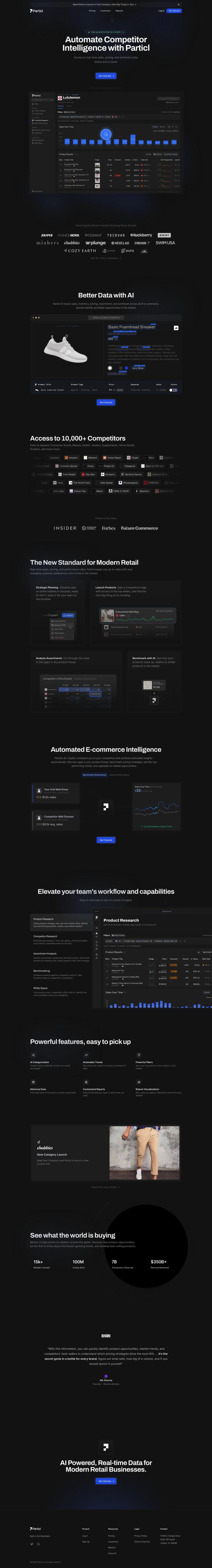 Particl full screenshot