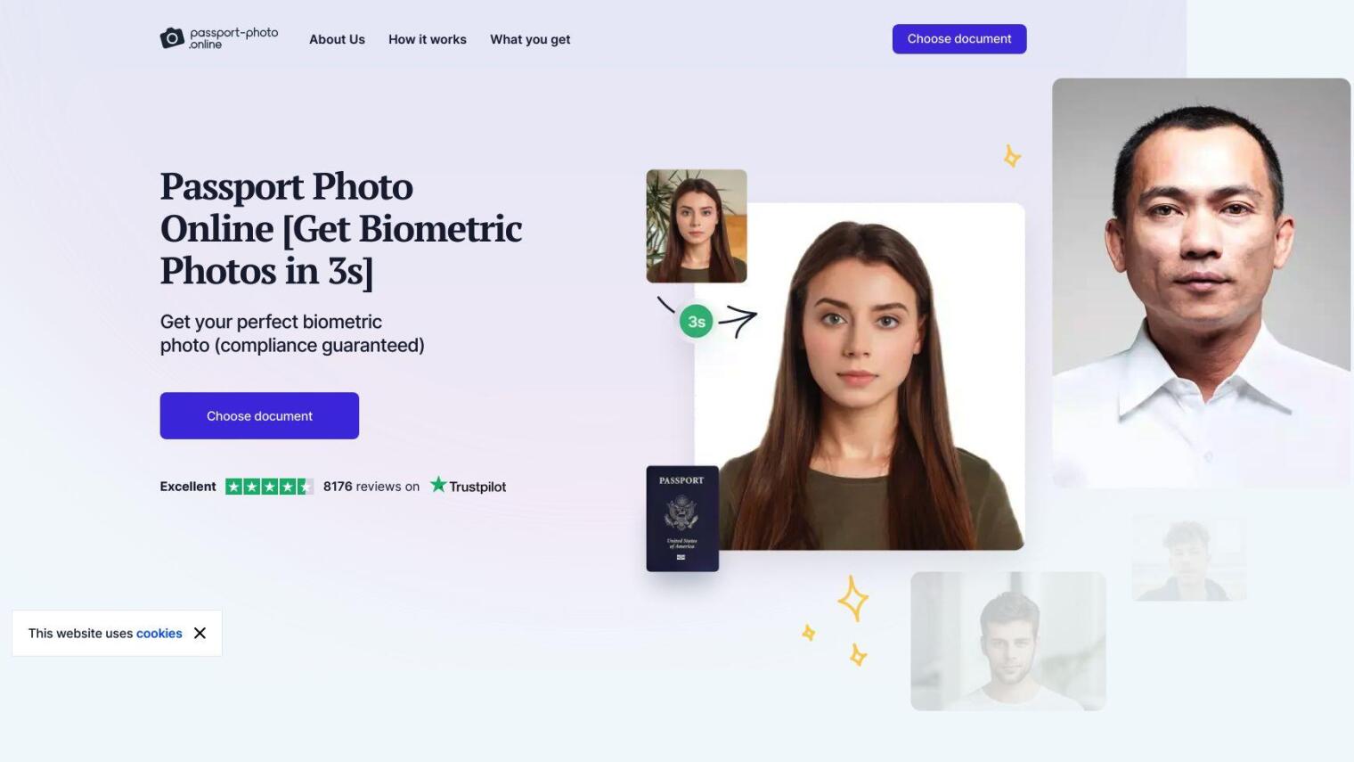 Passport Photo Online screenshot thumbnail