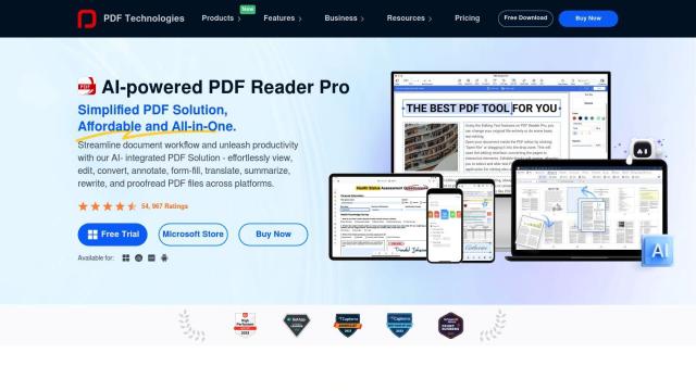 PDF Reader Pro screenshot thumbnail