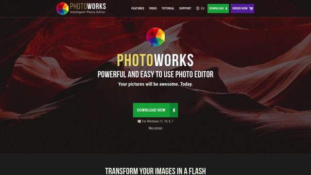 PhotoWorks screenshot thumbnail