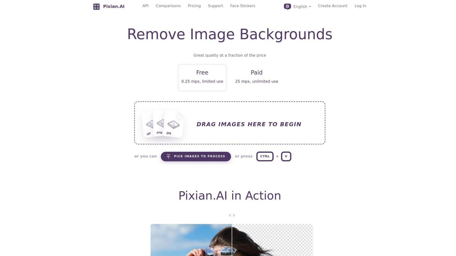 Pixian.AI screenshot thumbnail