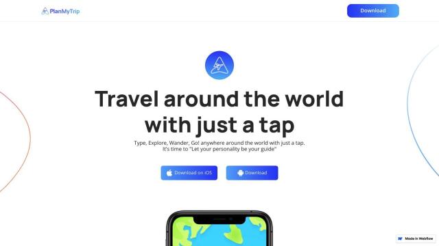 PlanMyTrip screenshot thumbnail