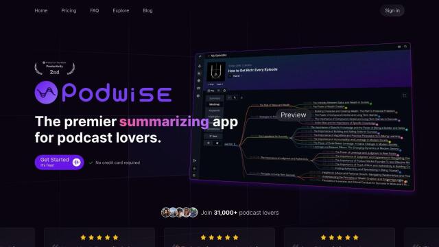 Podwise screenshot thumbnail