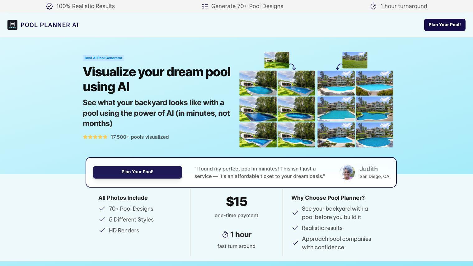 Pool Planner AI screenshot thumbnail