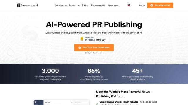 Pressmaster.ai screenshot thumbnail