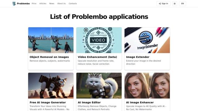 Problembo screenshot thumbnail