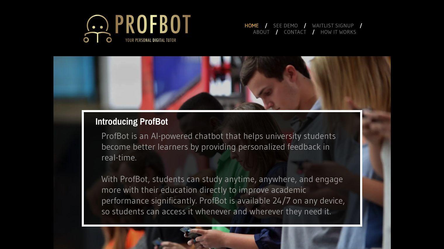 ProfBot screenshot thumbnail