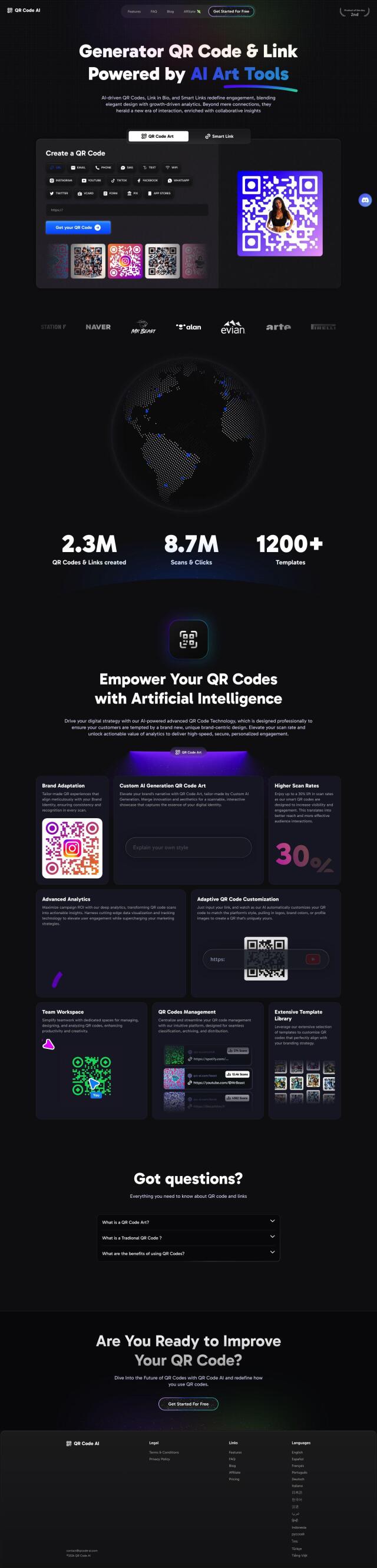 QR Code AI full screenshot