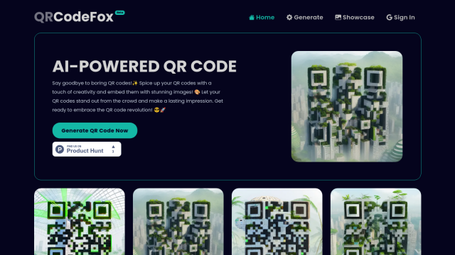 QRCodeFox screenshot thumbnail