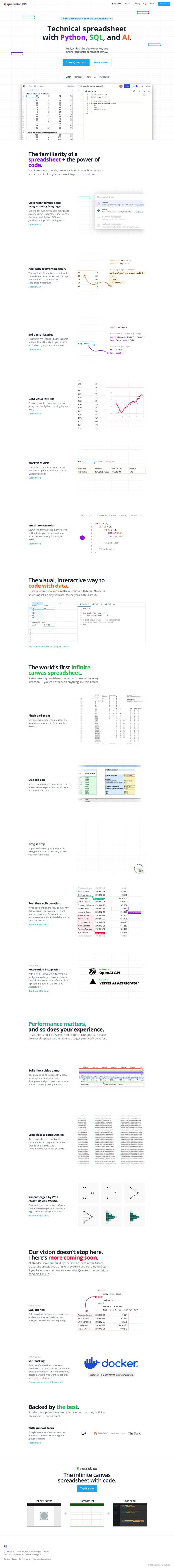 Quadratic full screenshot